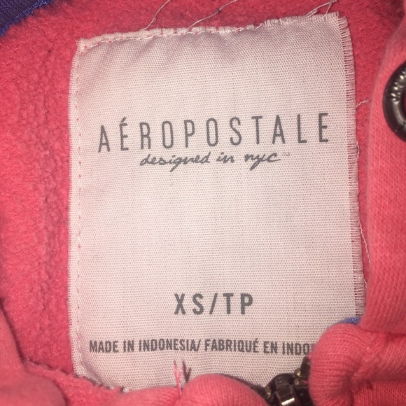 Women’s XS, Aéropostale, Pink & Blue Jacket - Picture 3 of 3